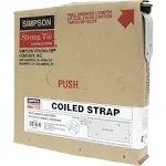 Simpson Strong-Tie CS16 - 150 ft. 16-Gauge Galvanized Coiled Strap 