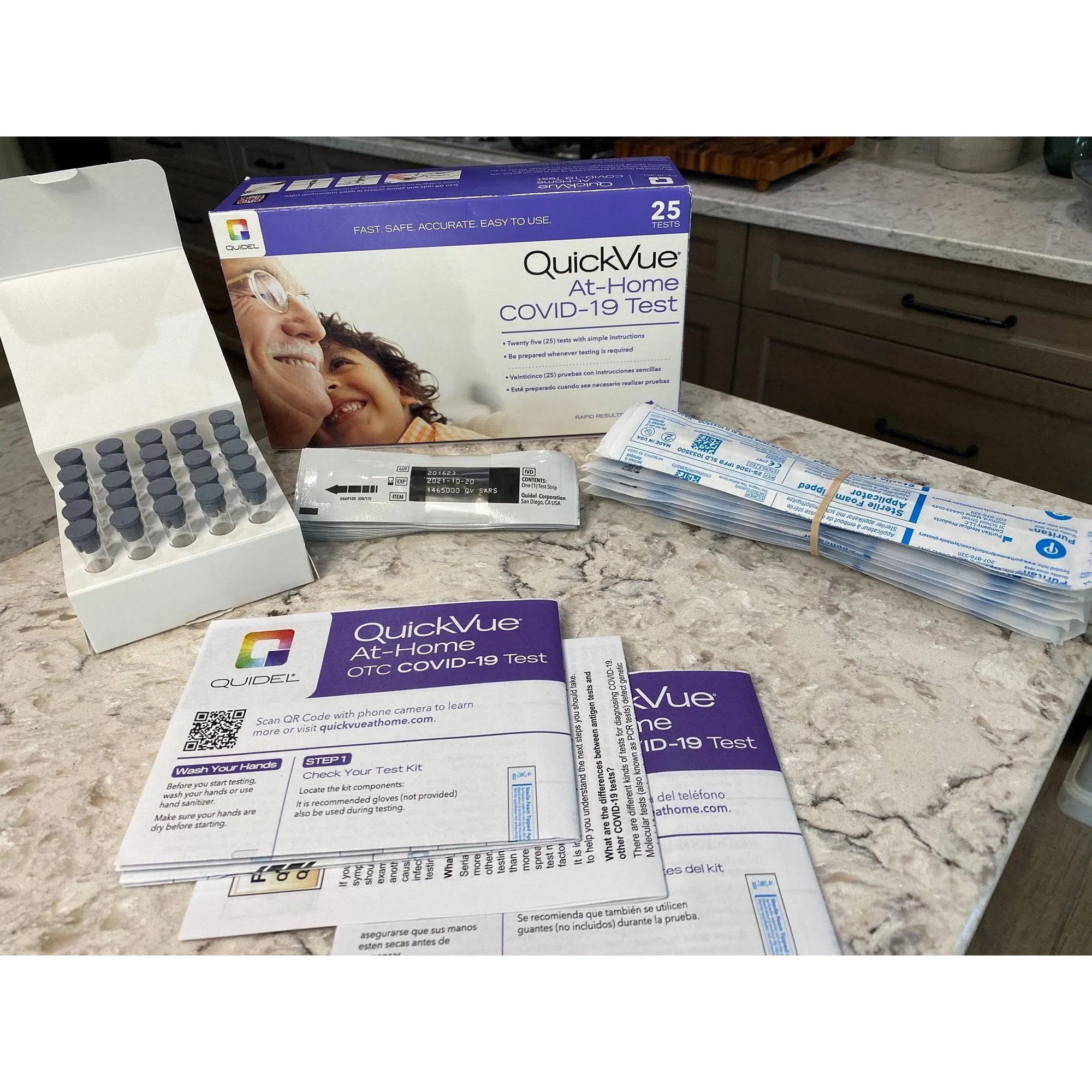 QuickVue At-Home OTC Covid-19 - 2 Test / Kit