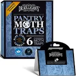 Dr. Killigan's Premium Pantry Moth Traps with Pheromone Attractant | Safe, Non-T