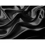 Mk Collection 4pc Soft Silky Satin Solid Color Deep Pocket Sheet Set (Black, Queen)