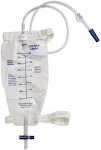 Easy-Tap Leg Bag Urinary Drainage Bag, 750ml, 30 inch PVC Extension Tubing, Anti ...