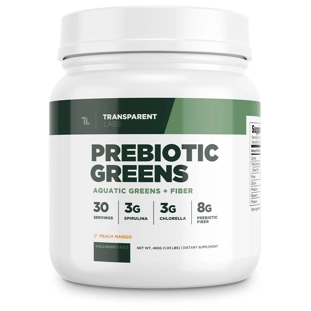 Transparent Labs Prebiotic Greens