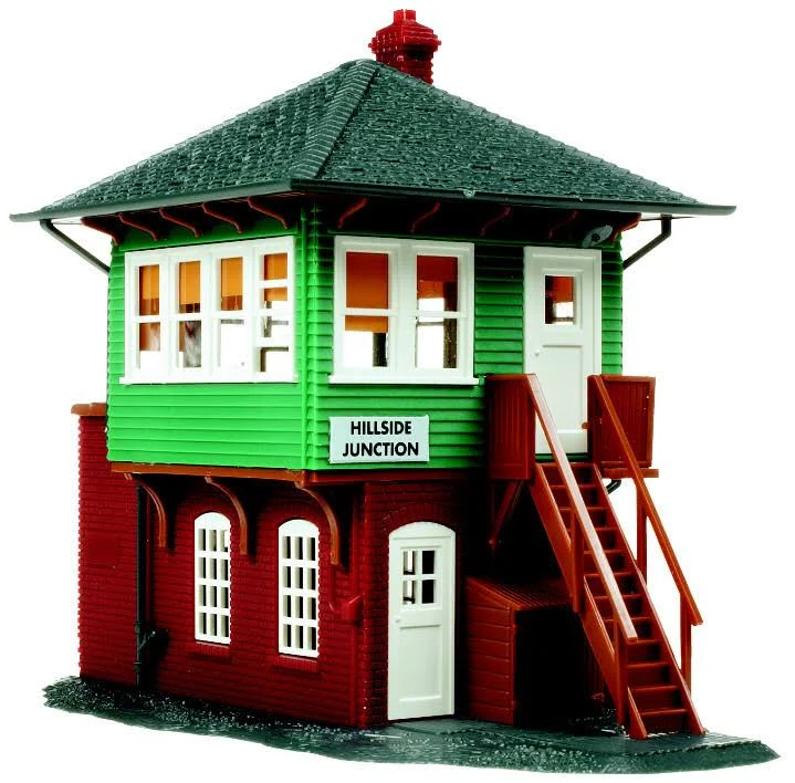 Atlas HO Scale Model Railroad Building Kit Signal/Switch Interlocking Tower