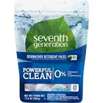 Seventh Generation Dishwasher Detergent Packs Free & Clear