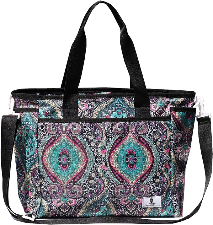 Women Weekender Overnight Travel Shoulder Bag Overnight Carry-on Multicolor