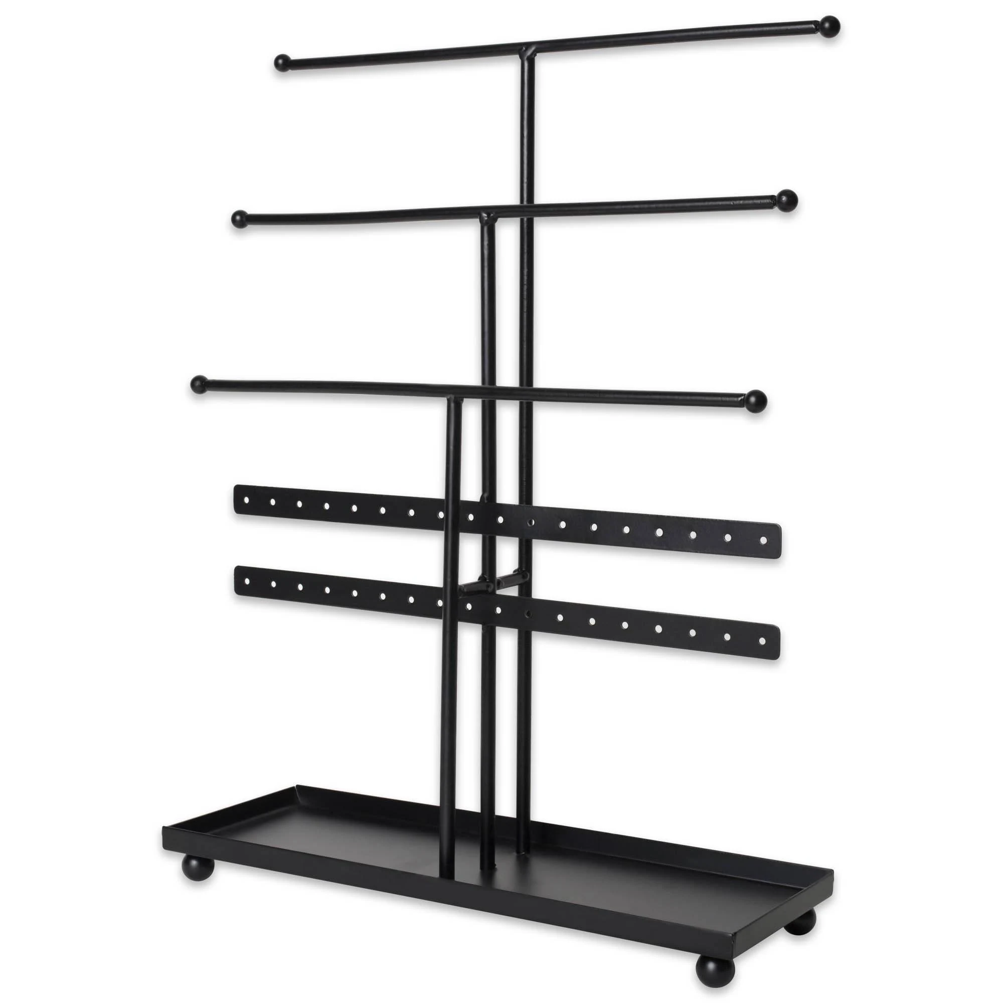 Black 3 Tier Jewelry Organizer