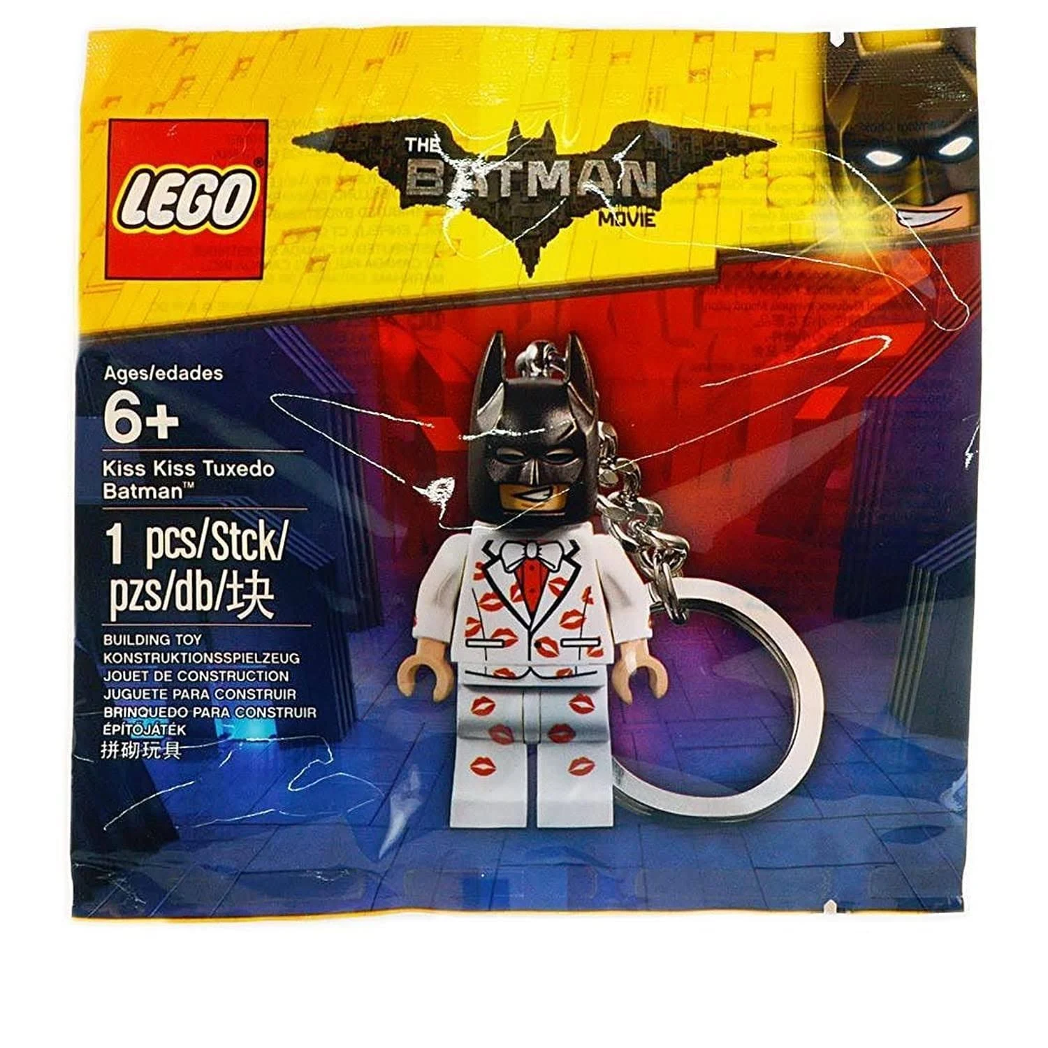 LEGO Batman Movie Kiss Kiss Tuxedo Batman Keychain Polybags 5004928