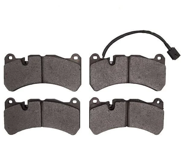 Front Brake Pad Set - Compatible with 2014-2020 Maserati Ghibli with 6-Piston Front Calipers