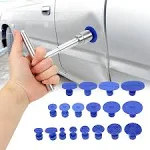 Greenf BxuxJar Car Dent Puller Repair Tool - Car Dent Repair Kit Sheet Hail Pit Sagging Repair Tools Plastic Suction Cup Universal