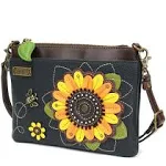 SUNFLOWER and BEE, WALLET, CELL PHONE XBODY,Venture CROSSBODY and KEY FOB/COIN PURSE*