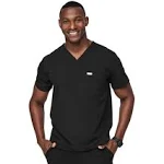 FIGS Men's Leon Three-Pocket Scrub Top