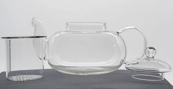 Tea Teapot With Strainer 27oz (800ml) Glass Teapot I&m