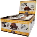 Keto Wise Fat Bombs - Chocolate Covered Caramels