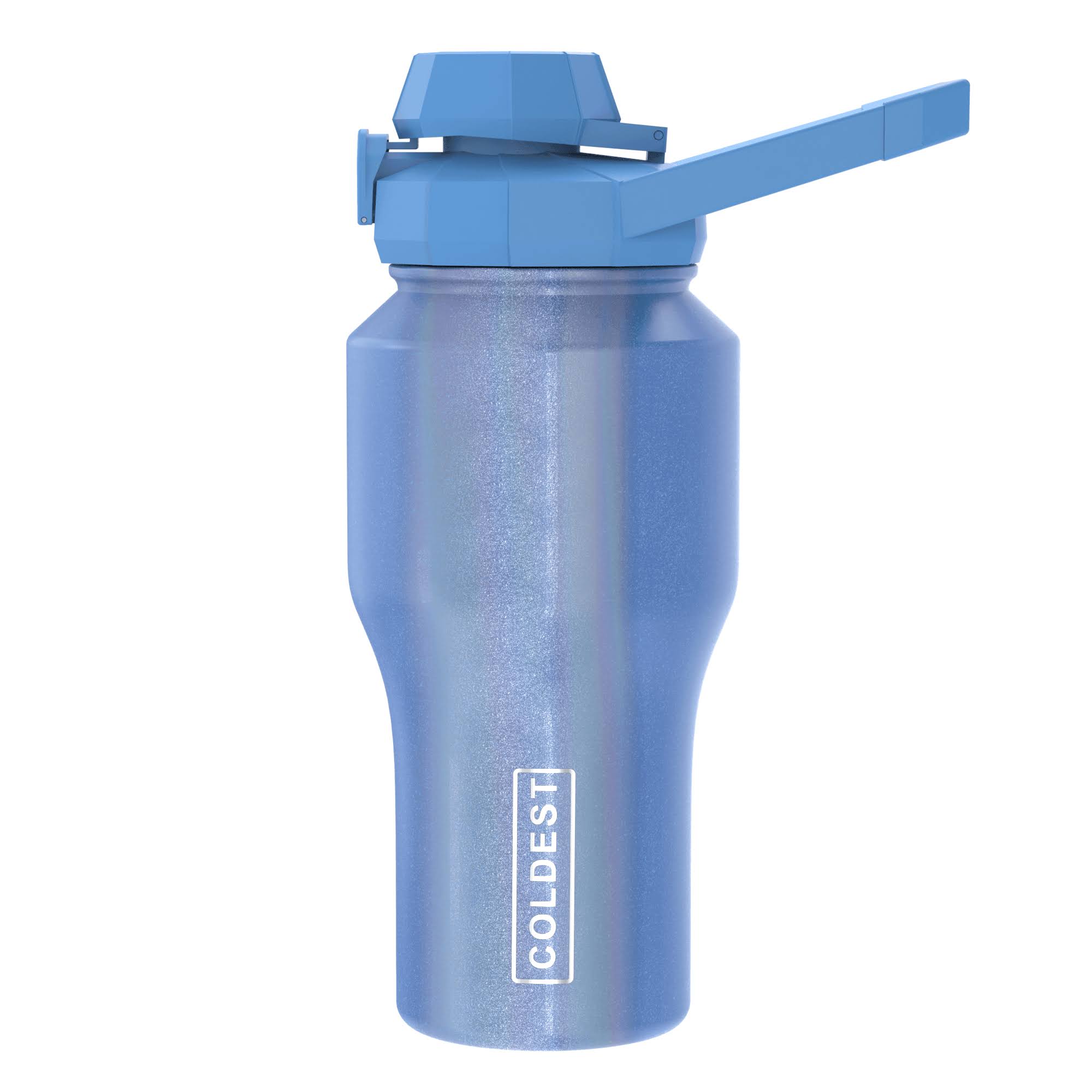 Sports Bottle with Handle Lid Stainless Steel Vacuum Insulated Free Shipping