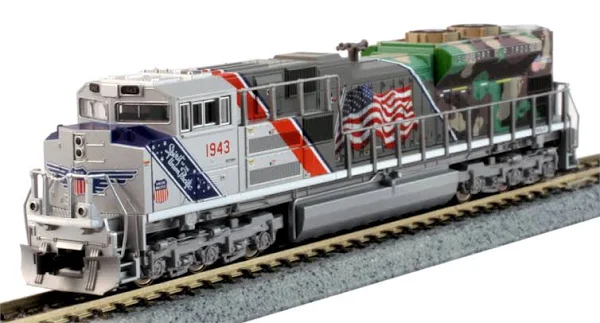 Kato N Scale EMD SD70ACe UP The Spirit #1943