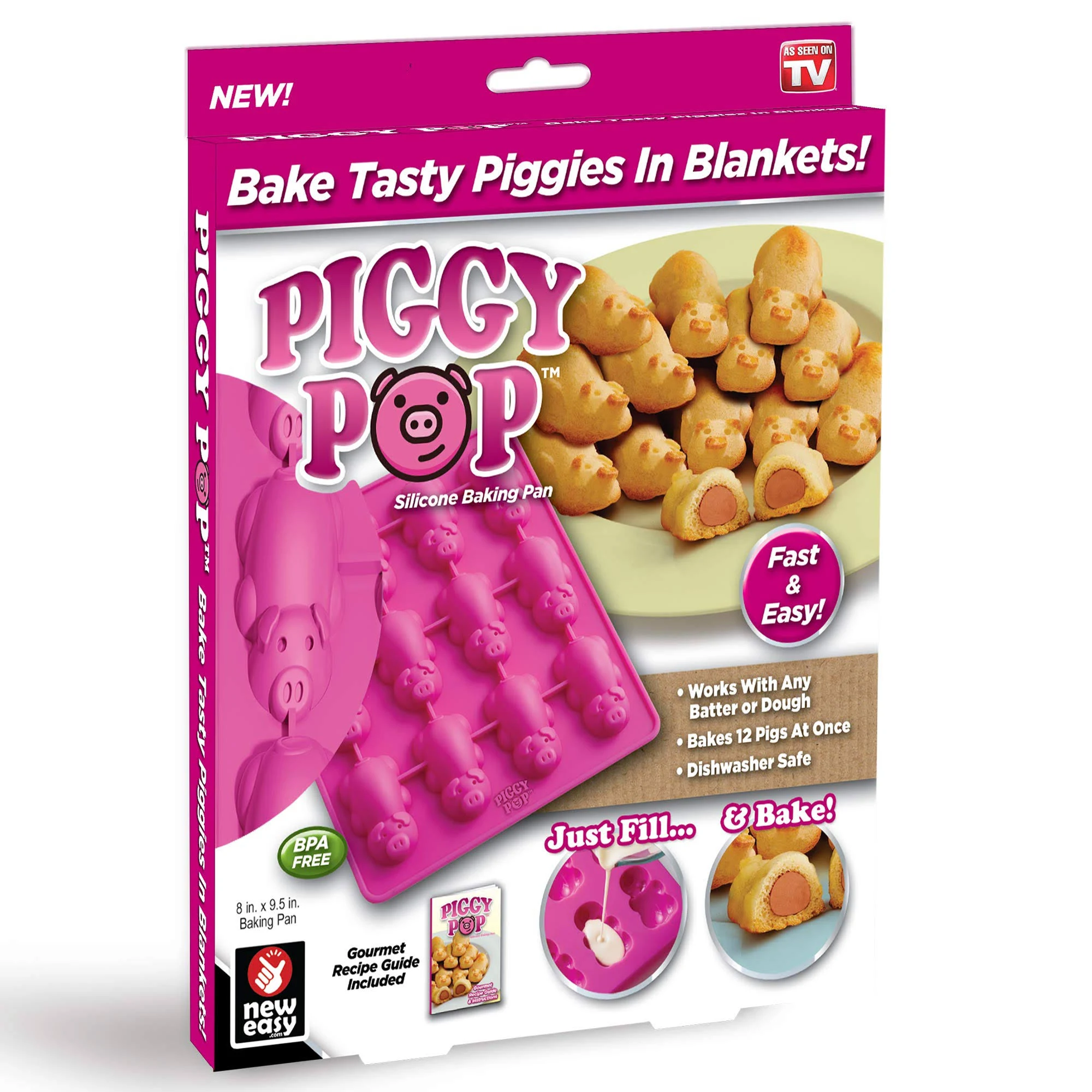 Ontel Piggy Pop, 0.64 Ounce