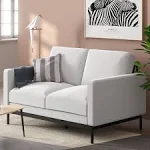 ZINUS Logan Reversible Sectional Chaise/L-Shaped Sofa/Green Tea Infused Foam Cushions/Tool-Free, Easy Assembly, Dark Grey