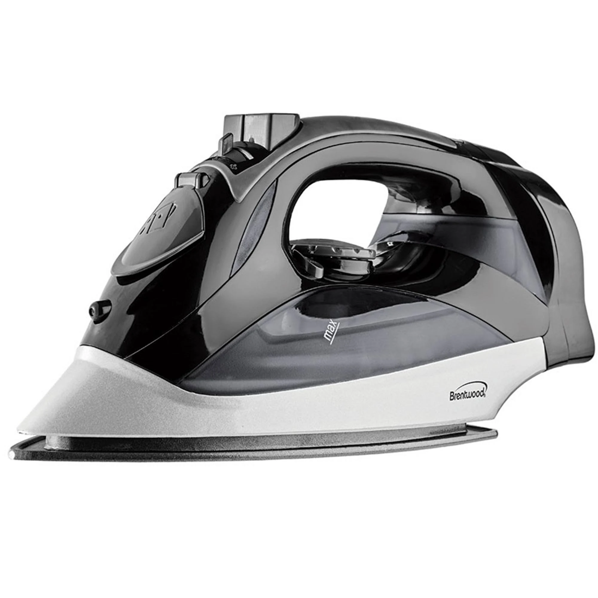 Brentwood MPI-90 Steam Iron with Auto Shutoff, Black