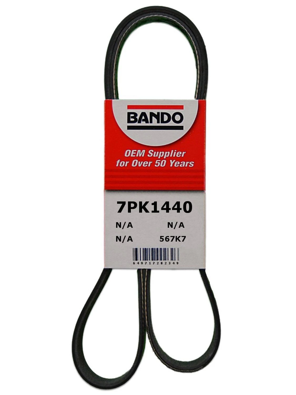 Bando USA Belt 7PK1440 Fits select: 2013-2017 HONDA ACCORD  2018-2019 HONDA CR-V