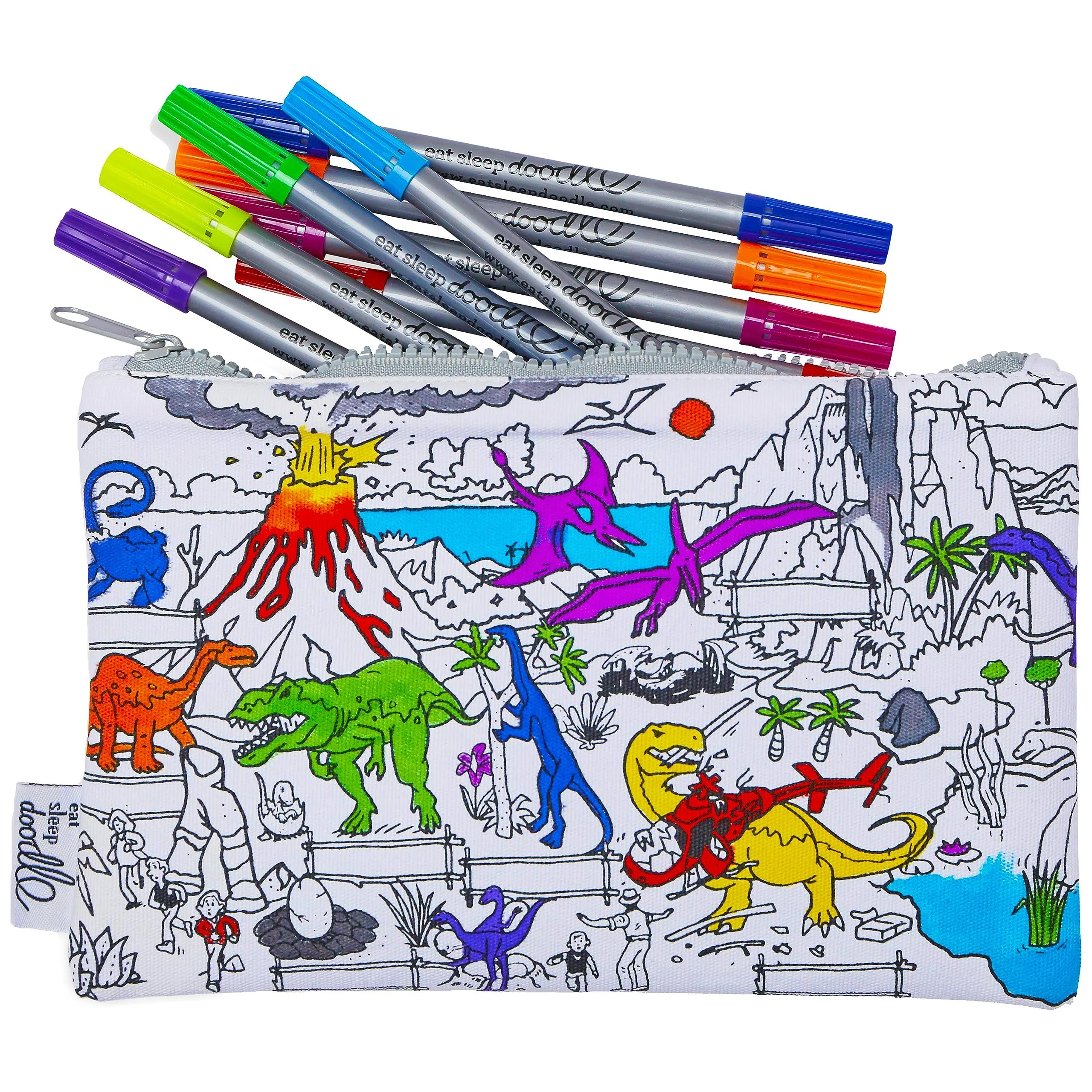 eatsleepdoodle Dinosaur Pencil Case