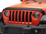 2019 Jeep Wrangler Trail Armor Series Matte Black Bug Shield, 3M adhesive tape 14093 by Bushwacker®