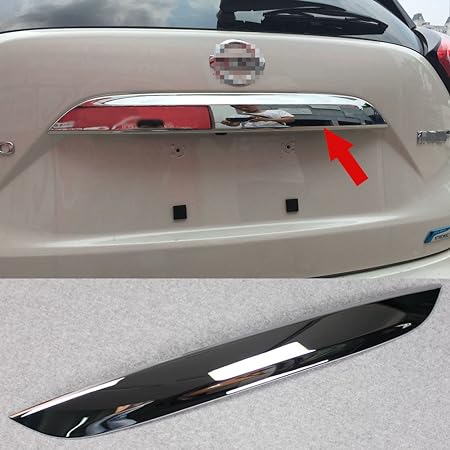 Fit for Nissan Murano 2015 2016 2017 2018 2019 Chrome Rear Trunk Lid Cover Molding Trim ABS