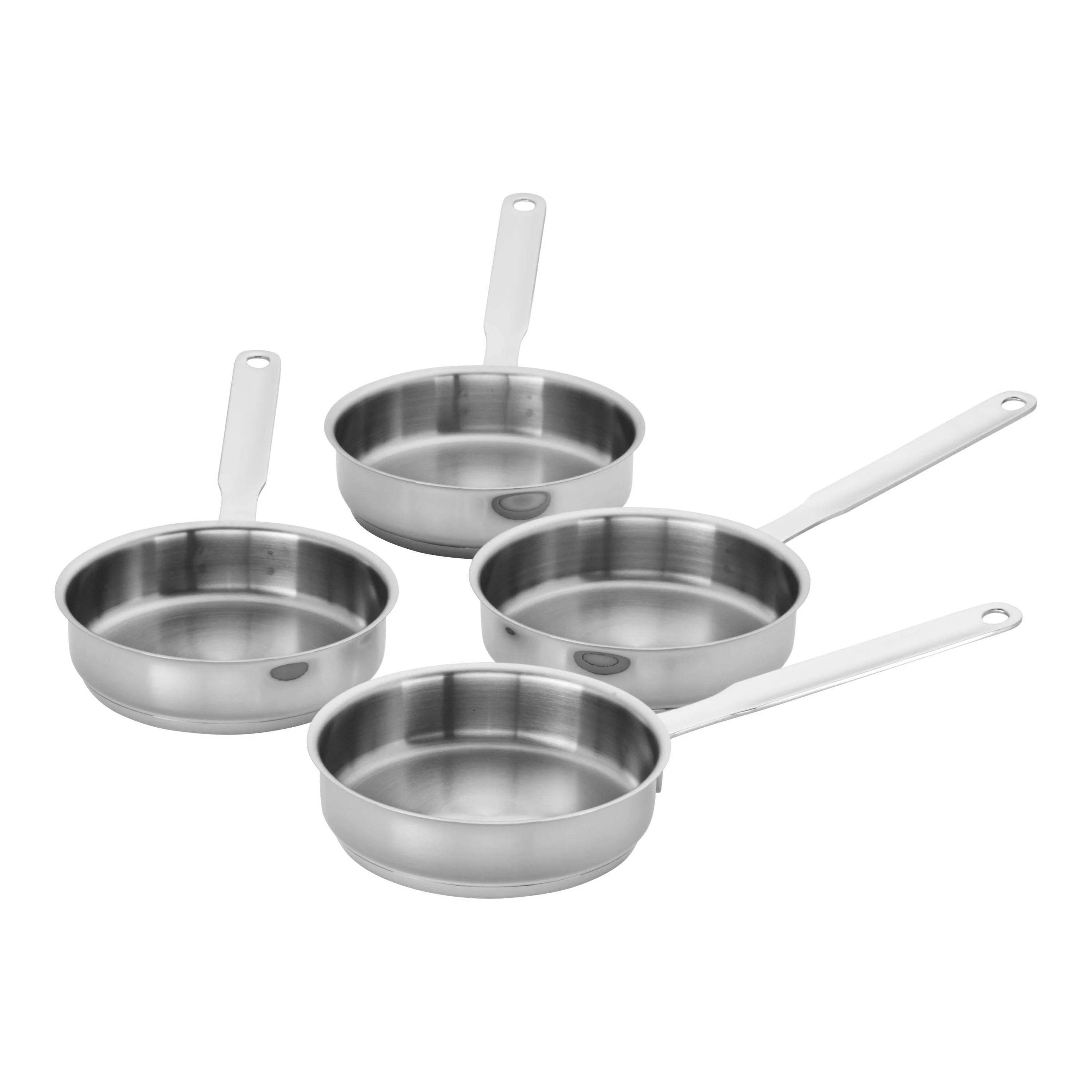 Demeyere Resto Stainless Steel Mini Fry Pan Set · 4 Piece Set