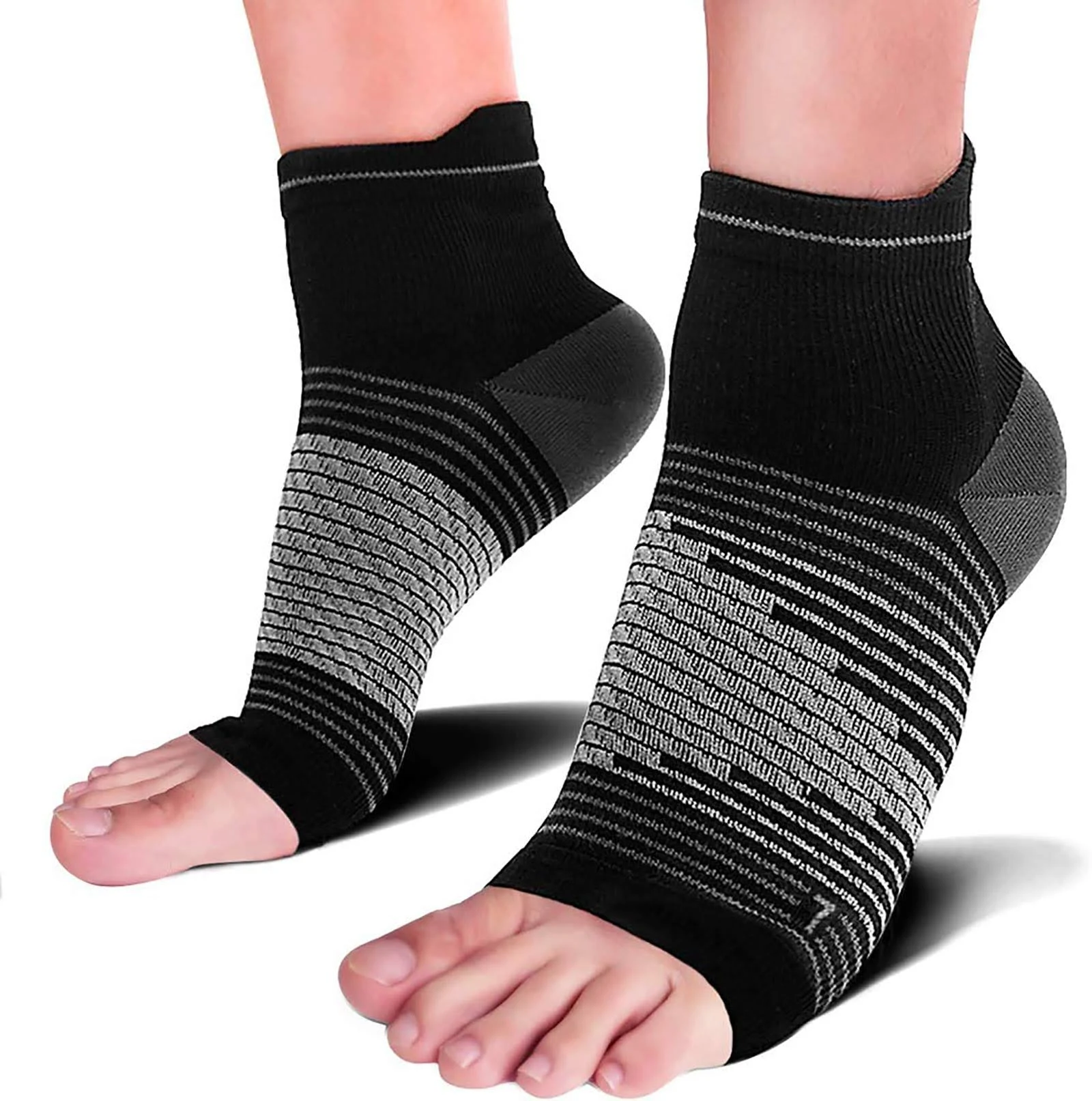 Plantar Fasciitis Socks Womens, Ankle Compression Socks Arch Support Socks for ...