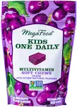 MegaFood Kids Multi Soft Chew Grape Multivitamin