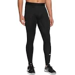 Nike Men's Pro Warm Tights, Large, Black/White