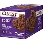 Quest Protein Cookie, Chocolate Chip - 12 pack, 2.08 oz cookies