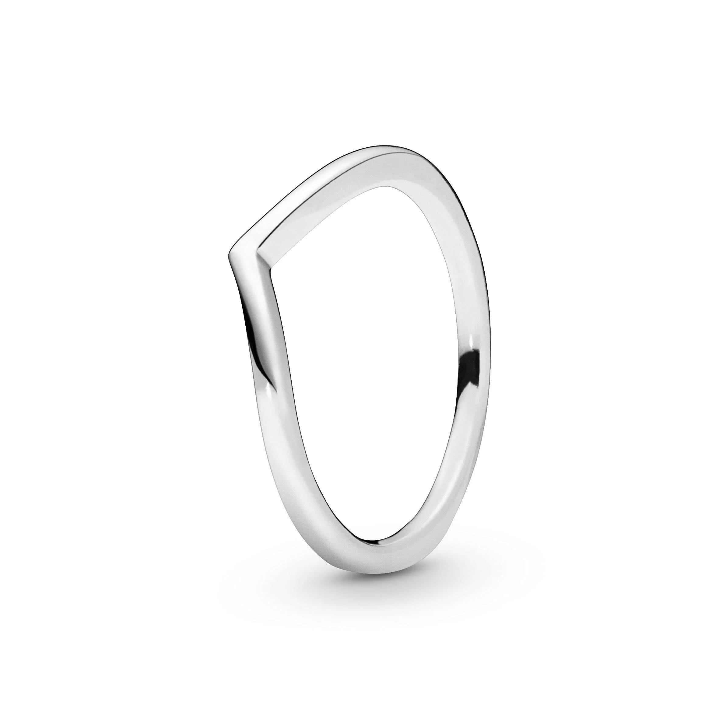 Pandora Sterling Silver Shining Wishbone Ring