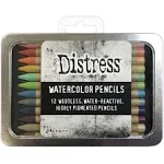 Tim Holtz Distress Watercolor Pencils SET 3 - 12/Pkg