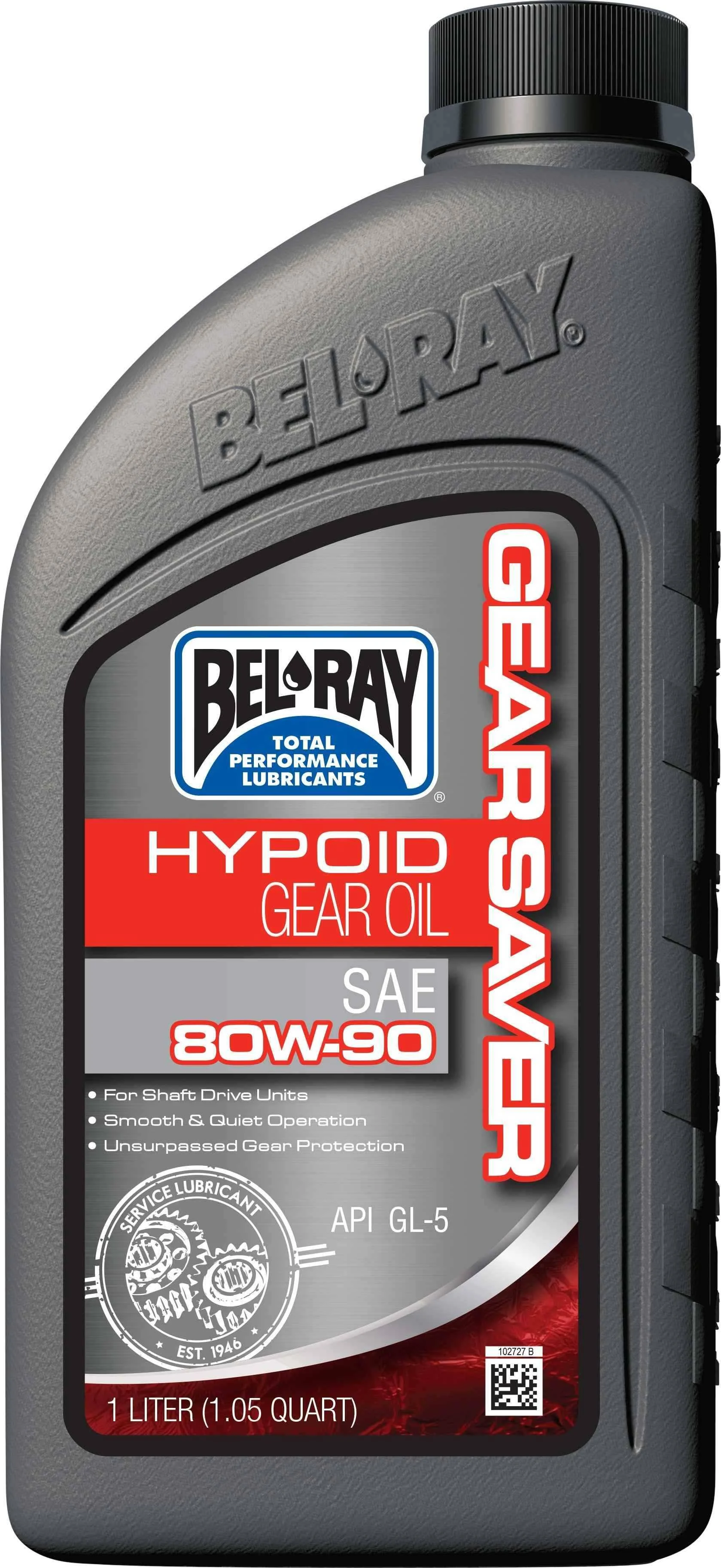 Bel-Ray Gear Saver Hypoid Gear Oil 80W 90 1L