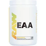 RAW EAA Essential Amino Acids Powder Supplement | Maximize Protein Synthesis, Build Lean Muscle Mass | Increase Strength, Endurance, Recovery | BCAA Energy Supplement | Pineapple (25 Servings) 