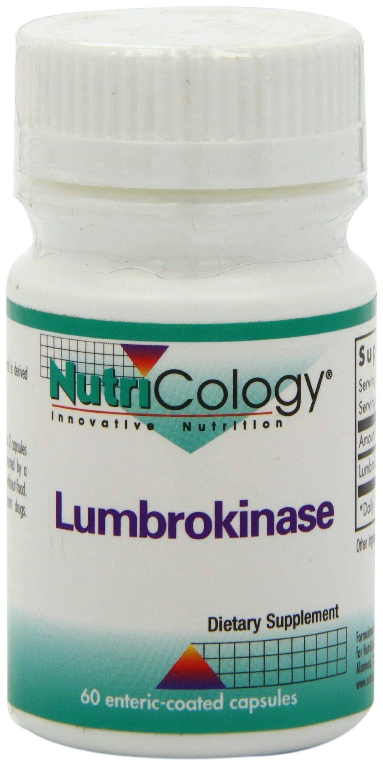 Nutricology Lumbrokinase 30 Capsules