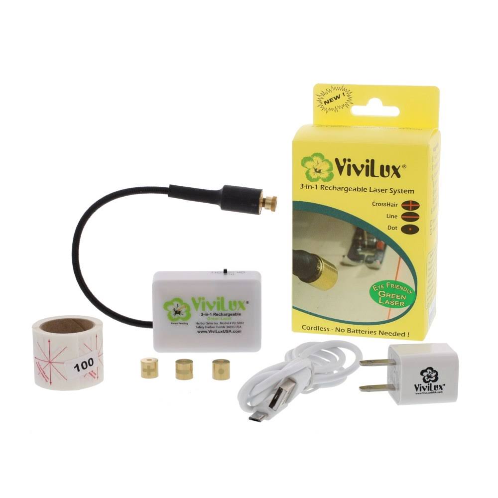 ViviLux 3-in-1 Rechargeable Laser System