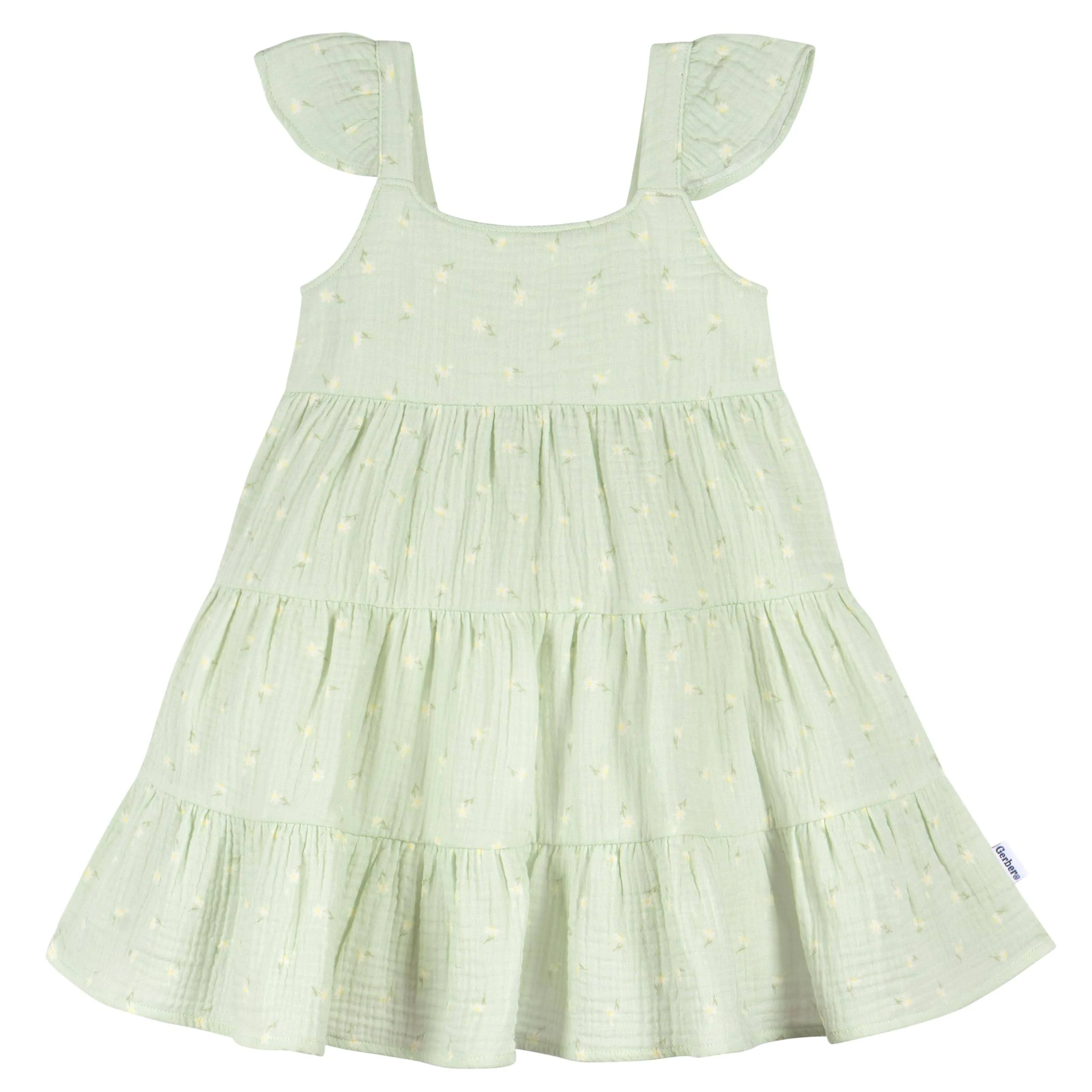 Gerber Girls' Toddler Sleeveless Gauze Dress