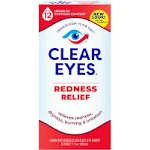 Clear Eyes Redness Relief Lubricant Redness Reliever Eye Drops 1 Fl Oz Brand New