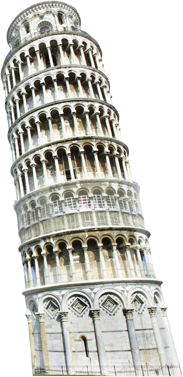 Italy Leaning Tower of Pisa Cardboard Standup Advanced Graphics