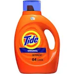 Tide - Liquid Laundry Detergent, Original Scent, 92 oz Bottle