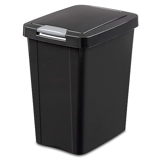 Sterilite 7.5 Gallon TouchTop Wastebasket