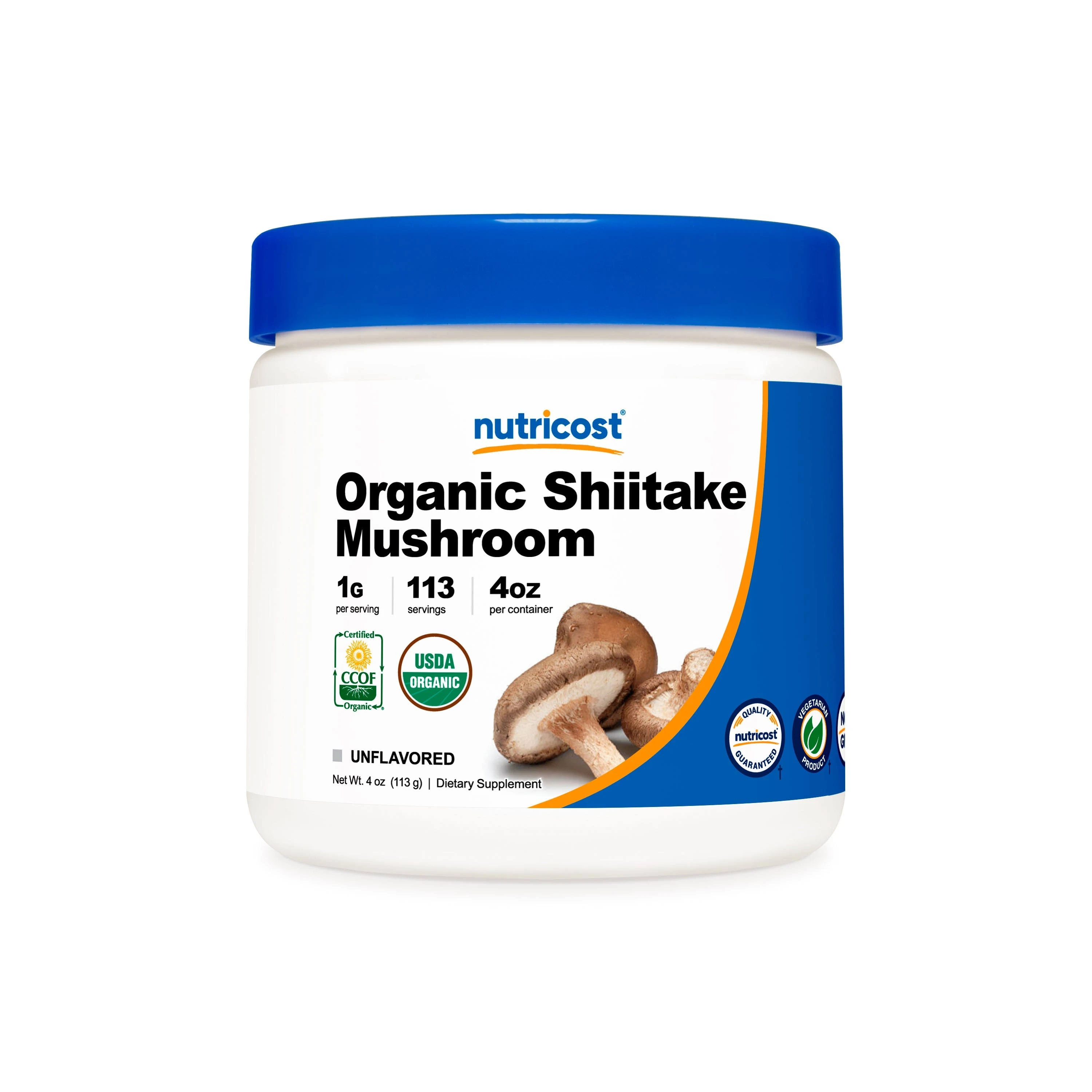 Nutricost Organic Shiitake Mushroom Powder