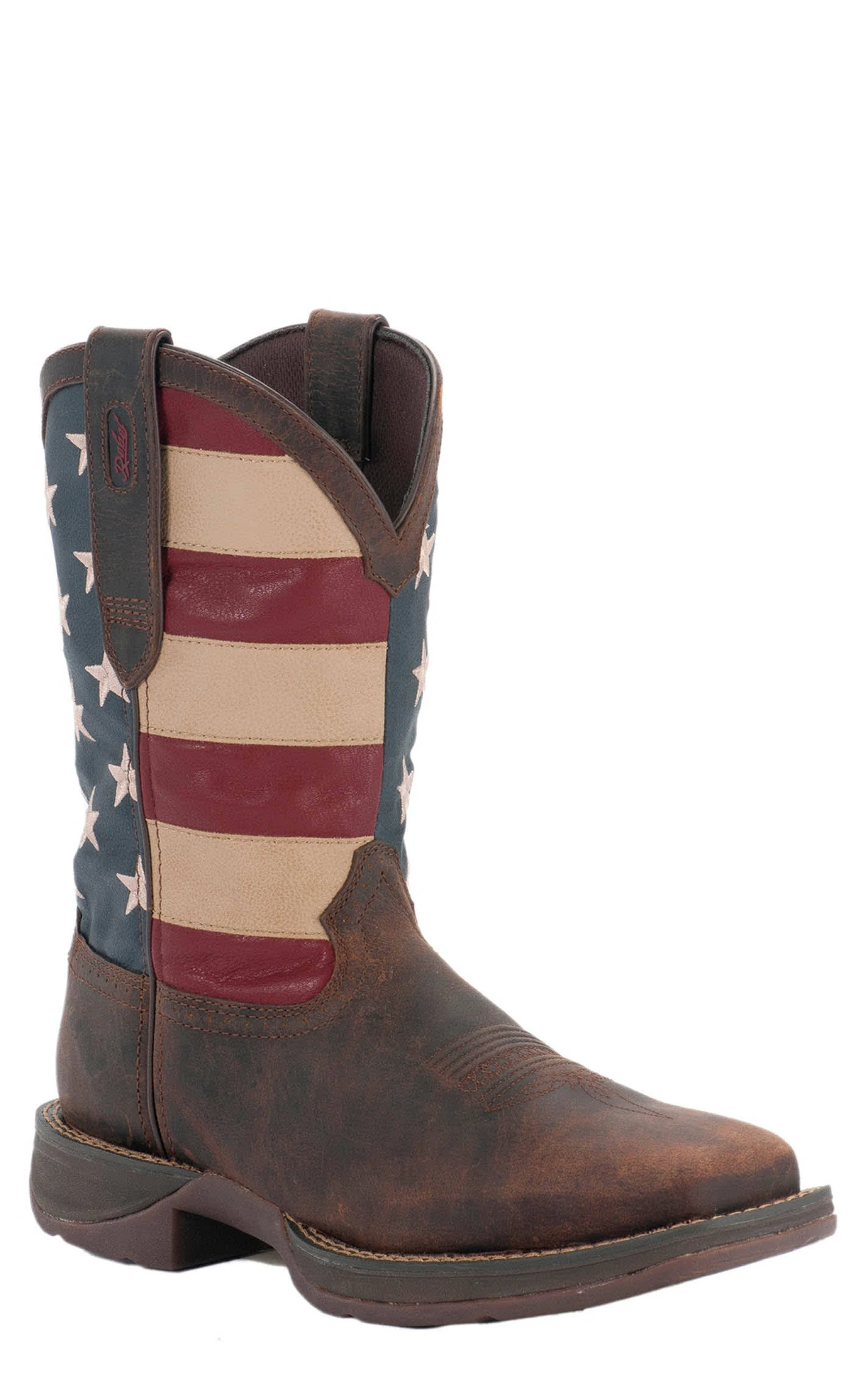 Mens Rebel Patriotic Pull-On Boots