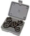 Lisle 13300 - 5 Piece Filter Socket Set