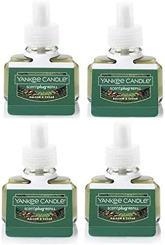 Yankee Candle Bundle Balsam & Cedar ScentPlug Refill 4-Pack