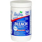 Evolve Concentrated Bleach Tablet Bulk Size 240 Tablets 1 Pack Original Scent