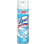 Professional Lysol Disinfectant Spray, Crisp Linen Scent, 19 oz, 12/Case