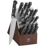 HENCKELS Dynamic Razor-Sharp 20-Piece Knife Set, Chef Knife, Bread Knife, Steak Knife, German Engineered Informed by 100+ Years of Mastery