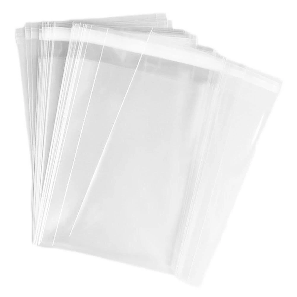 100 - Clear Resealable A2+ / A6 Card Envelopes Cello Bags 4 3/4&#034; x 6 1/2&#034;  